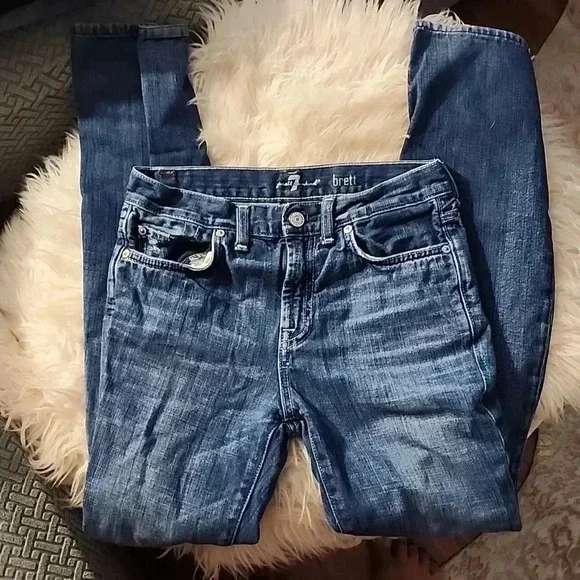 7 For All Men Kind Brett Jeans - Picture 2 of 6